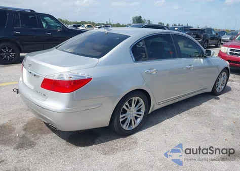 2010 Hyundai Genesis 4.6 from USA, damaged, VIN KMHGC4DF5AU108292